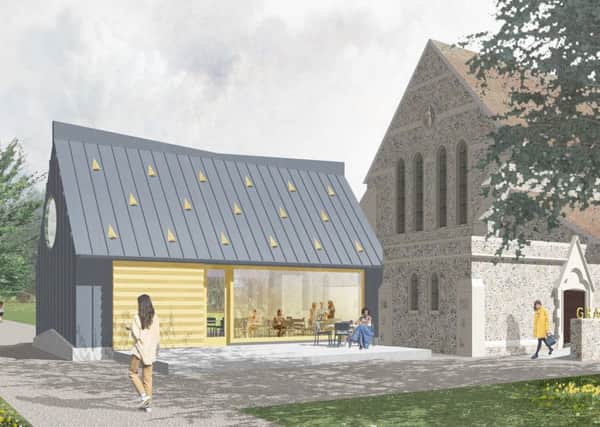 An artists' impression of the Graylingwell Chapel conversion