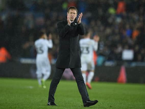 Graham Potter. Photo by OLI SCARFF/AFP/Getty Images