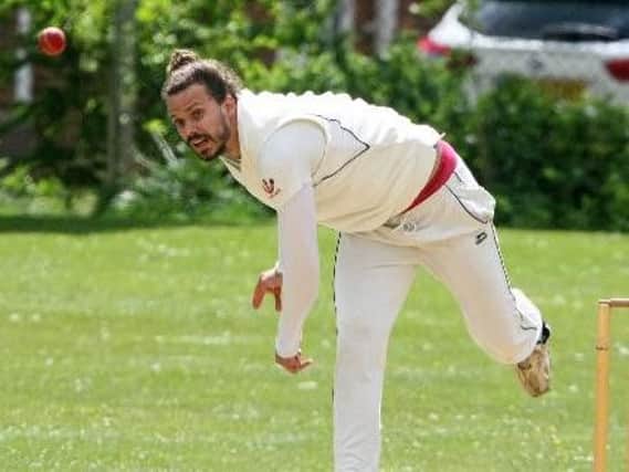 Joe Carter claimed two wickets in East Preston's crushing defeat. Picture by Derek Martin