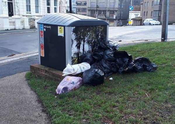 An example of fly-tipping in Hastings. Picture: Drew Brooke-Mellor
