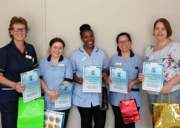 Red Oaks care home in Henfield celebrated its nurses for International Nurses' Day SUS-190521-161411001