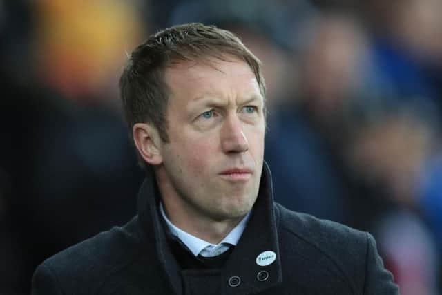 New Brighton & Hove Albion head coach Graham Potter. Picture courtesy of Getty Images