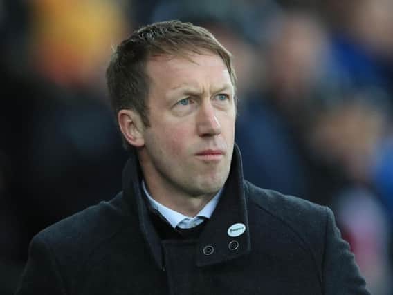 New Brighton & Hove Albion head coach Graham Potter. Picture courtesy of Getty Images