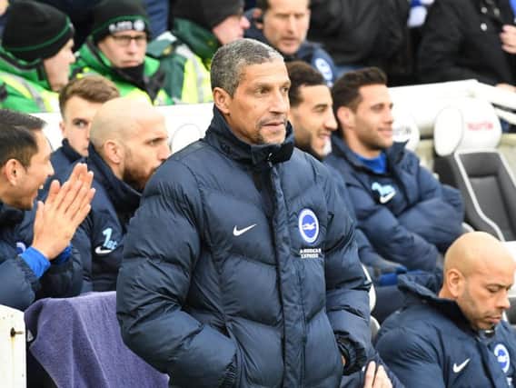 Former Brighton & Hove Albion manager Chris Hughton. Picture by PW Sporting Photography