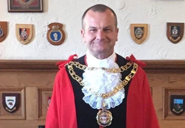 Mayor of Eastbourne Steve Wallis SUS-190522-110504001