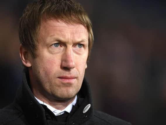Graham Potter was appointed as Brighton manager on Monday