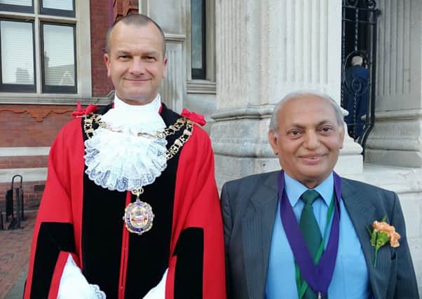 Eastbourne's new mayor and deputy mayor
