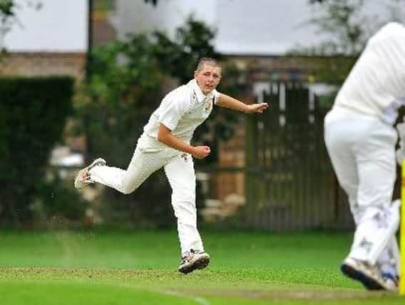 Isaac Tidley struck 77 not out in Steyning's win over Worthing. Picture by Steve Robards