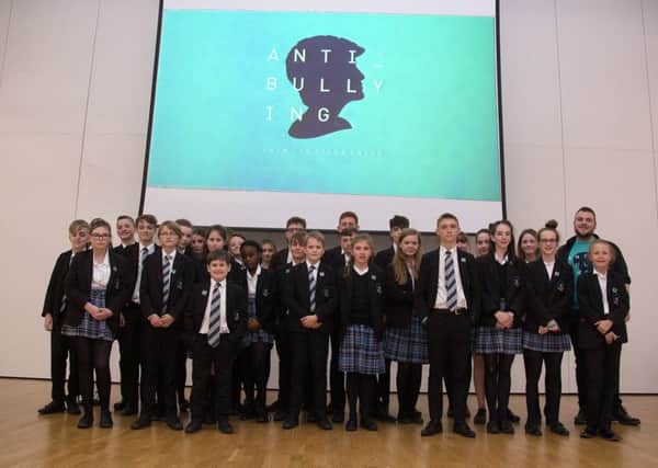 The new Anti-Bullying Ambassadors at Midhurst Rother College