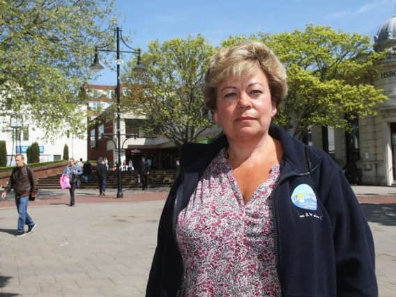 Town centre manager Sharon Clarke