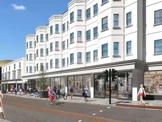 An artist impression of revamped North Street