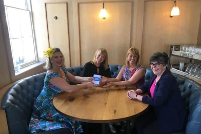 From the left: Former Chichester branch manager Dawn Gracie; Emsworth and Havant manager Emma; the new Chichester branch manager Liz Ranger; and Southampton Branch manager Jeannette.