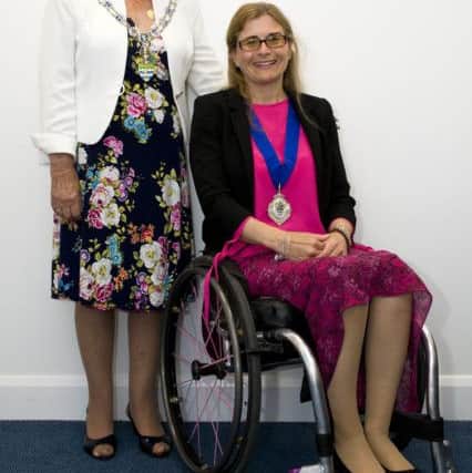 Jeanette Warr, new Arun District Council, and Amanda Worne, new vice chairman of the council