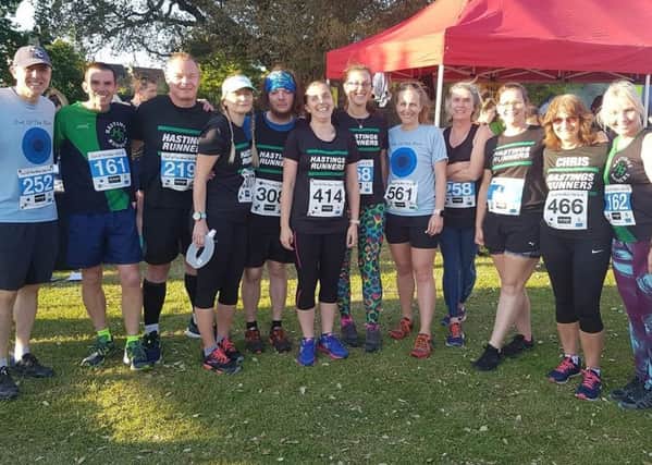 Hastings Runners at the Out of the Blue races
