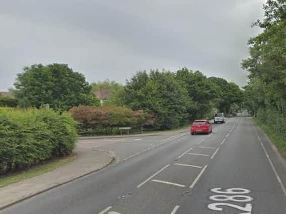 The crash happened on the A286 near Birdham. Picture: Google Streetview