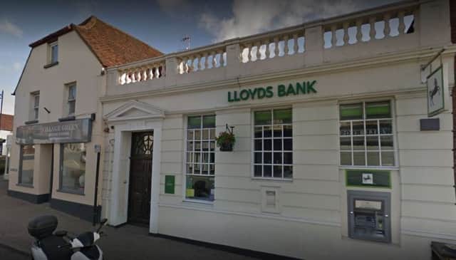 Lloyds Bank, Storrington, is to close in October SUS-190524-140309001