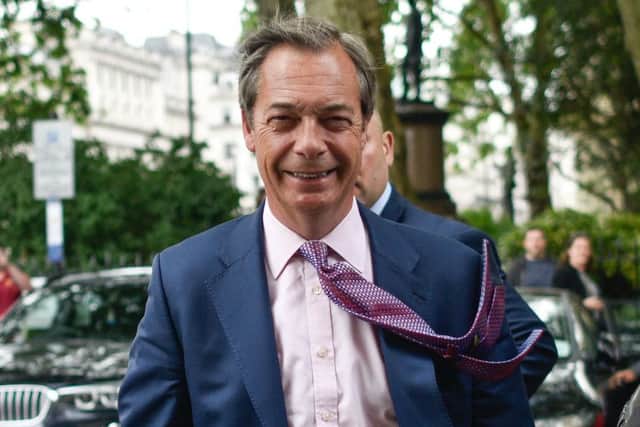 Brexit Party leader Nigel Farage  (Photo by Peter Summers/Getty Images) 775347115