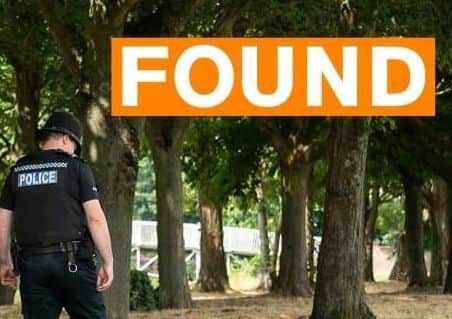 A missing Crawley boy has been found