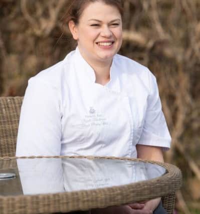 Sarah Frankland, head pastry chef at Pennyhill Park SUS-190529-111737001