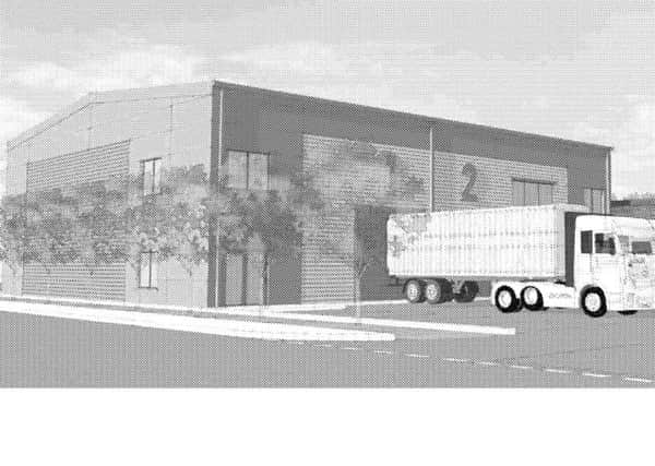 Warehouses planned at the Salt Box site
