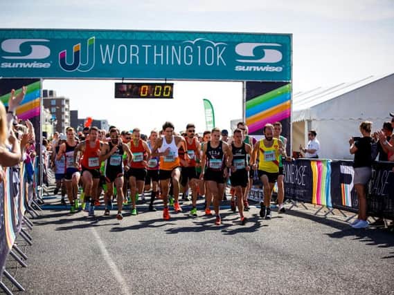 Worthing 10k 2018 race action. Picture by Epic Action Imagery