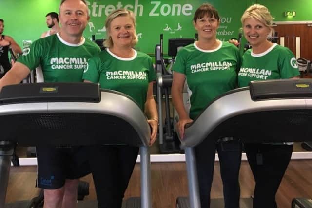 Tamsin and Nick Lawson, Carol Wayman and Sally Cleall will be taking on the Macmillan Mighty Hike