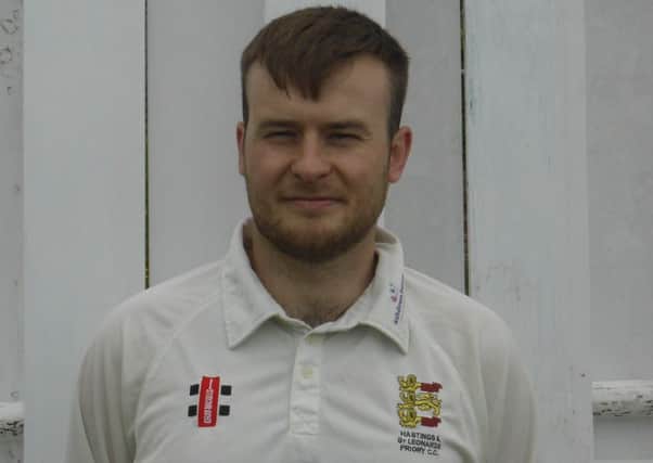 Jack Stapley made 89 not out off 59 balls for Hastings Priory seconds against Seaford