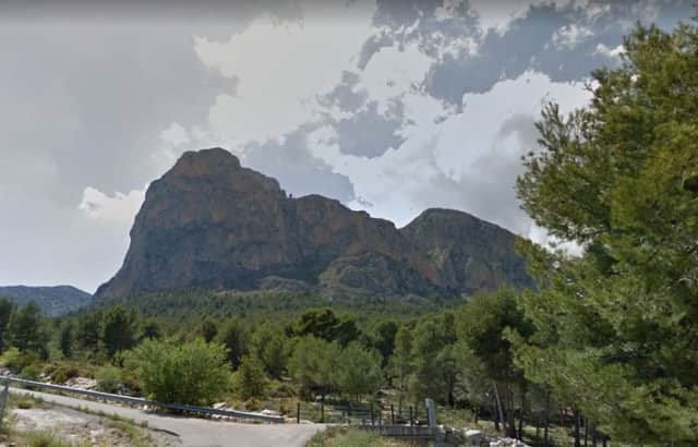 Ian Brown died after falling 98ft from Mount Ponoig, Spain. (Image by Google)