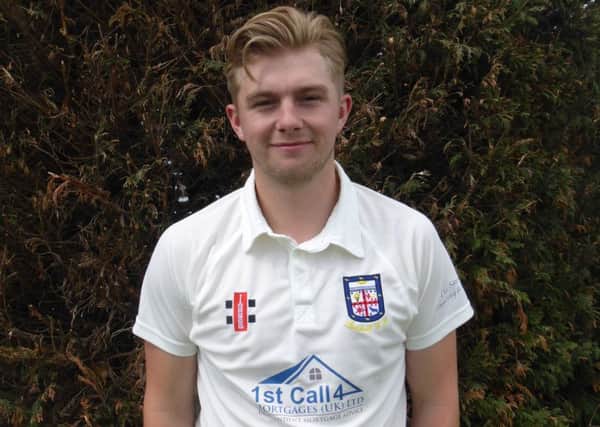Cameron Burgon scored an unbeaten century in Bexhill's victory against Rye