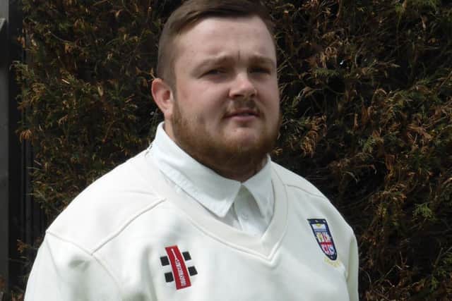 Liam Bryant also starred in the match-winning partnership of 167