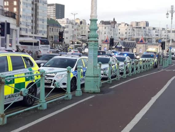 Brighton police incident