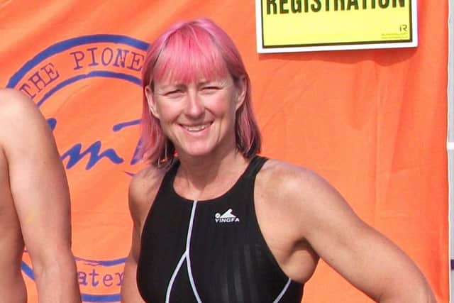 Steyning woman Sarah Cotton is attempting to swim the Channel.