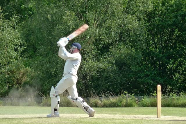 Tim Singer during his innings of 313