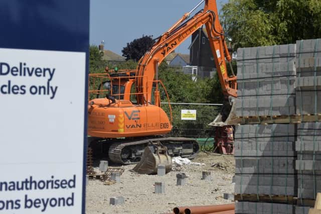 Construction and house building sites in Eastbourne (Photo by Jon Rigby) SUS-180628-094148008