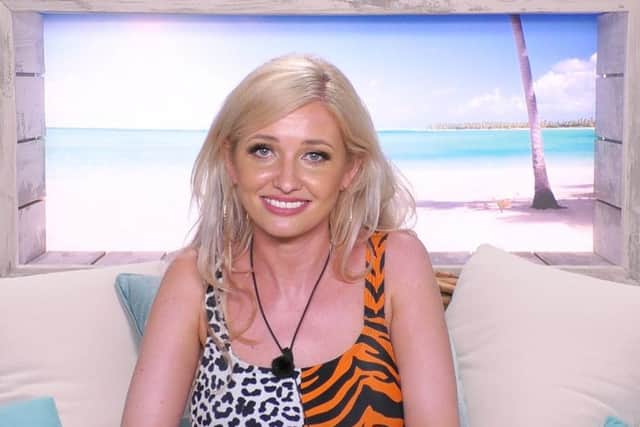 Amy Hart entered the Love Island villa this week