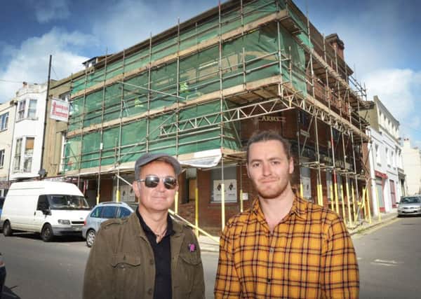 The Piper, in Norman Road, will open its doors on June 22. Chris Barnett, owner, and Jack Hobbs, general manager