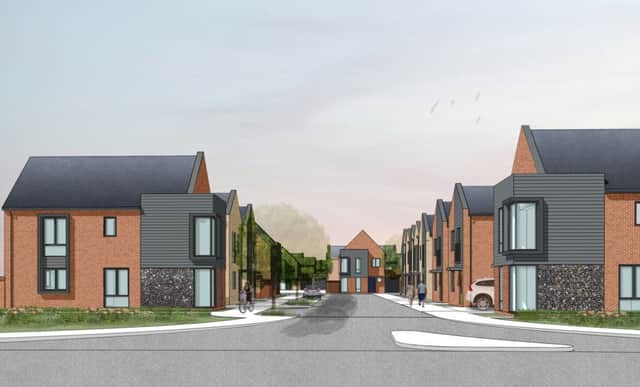 The Windroos development is being built on Worthing Road in Littlehampton