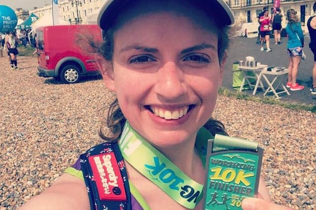 Sophie Badman has challenged herself to run nearly 100 miles in 10 months to raise money for Samaritans