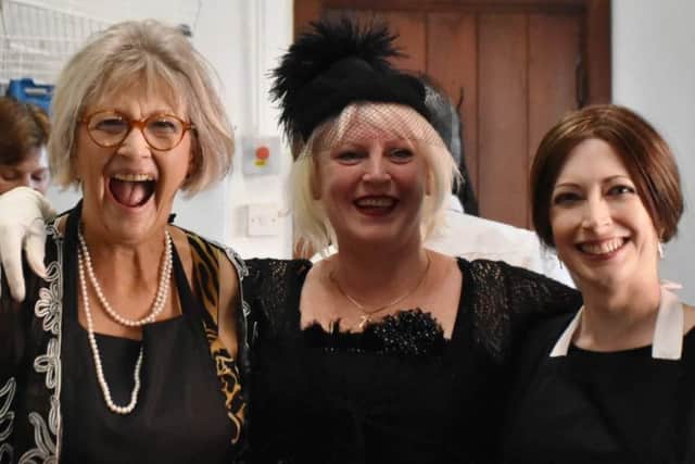 Janice Moth, centre, founded The Glamour Club to tackle loneliness by providing much-needed camaraderie and companionship