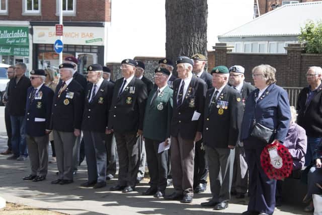 Dozens attended a D-Day service at Worthing War Memorial SUS-190606-124559001