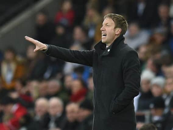Brighton boss Graham Potter. Picture by Getty Images