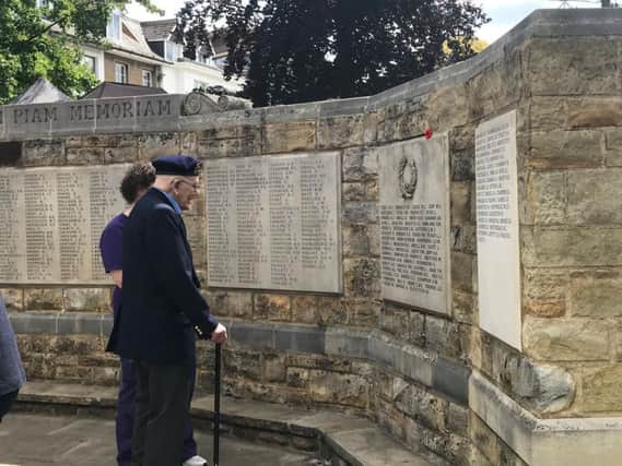 Horsham veterans have paid tribute to their fallen friends at the town's D-Day ceremony
