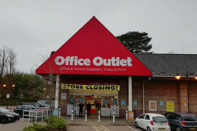 Office Outlet is set to close