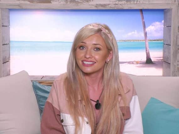 Amy Hart from Worthing is now the bookie's favourite to win Love Island 2019. Picture: ITV