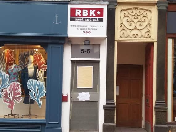 South Street's Real Burger Kitchen (RBK) has closed down