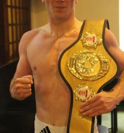 Crawley Boxing Club Hayden Bulloch. Pic: Jay Watkins SUS-191106-095245002