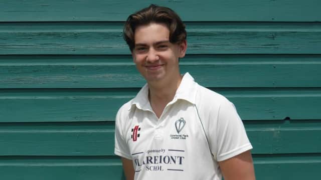 Sam Hobbs played a key role in Crowhurst Park's victory away to East Grinstead seconds