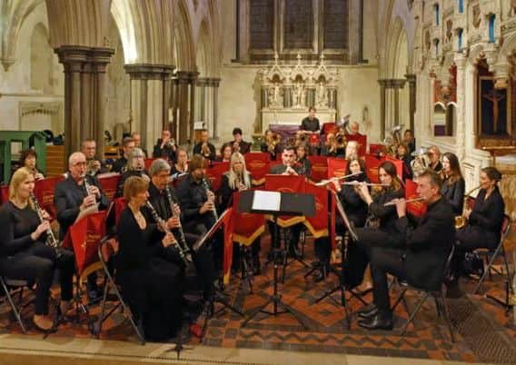 Southdowns Concert Band has around 40 excellent musicians from across Sussex and Hampshire. Picture: Keith Tellick