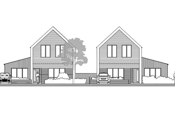 Proposed new housing for East Hoathly
