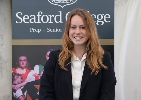 Daisy Watson-Rumbold in Year 11 at Seaford College attended a meeting with West Sussex MPs. Representing West Sussex Youth Parliament